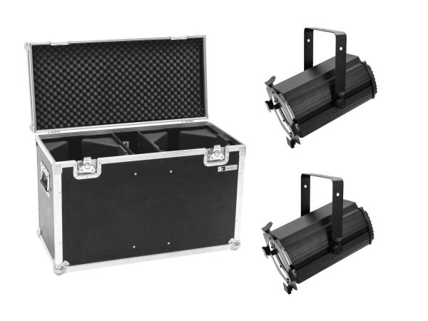 EUROLITE Set 2x LED THA-120PC Theater Spot + Case