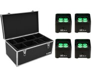 EUROLITE Set 4x LED TL-4 Trusslight + Case