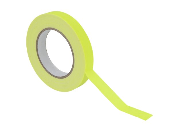 ACCESSORY Gaffa Tape 19mm x 25m, neon yellow, uv active