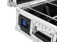 ROADINGER Flightcase 4x AKKU TL-3 Trusslight QuickDMX with charging function