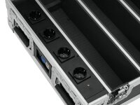 ROADINGER Flightcase 4x AKKU BAR-6 Glow QCL Flex QuickDMX mit Ladefunktion