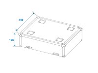 ROADINGER Flightcase 2x LED TMH-75