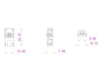 EUROLITE LED Strip Power Contact 2Pin 8mm