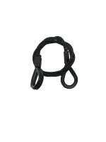 EUROLITE Steel Rope (SC) 600x3mm black with thimbles