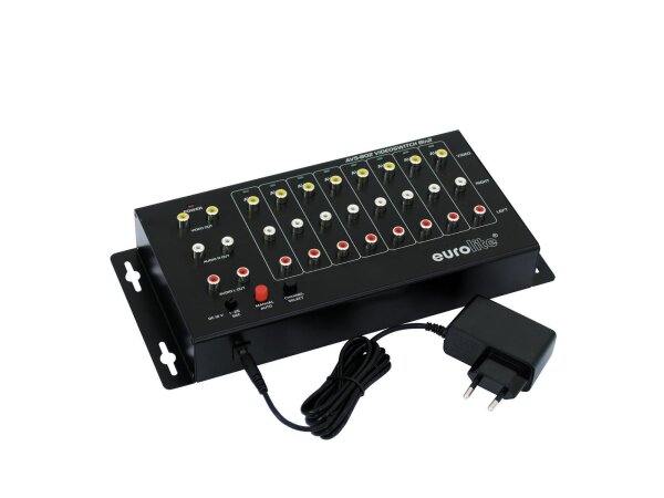 EUROLITE AVS-802 Video switch 8in2