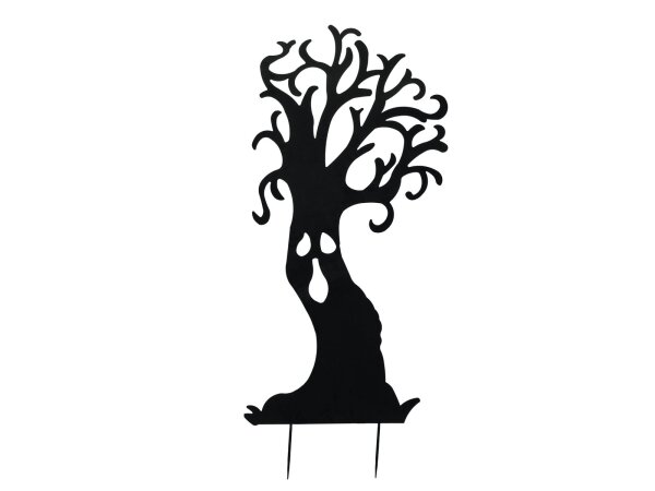 EUROPALMS Silhouette Metal Ghost Tree, 150cm