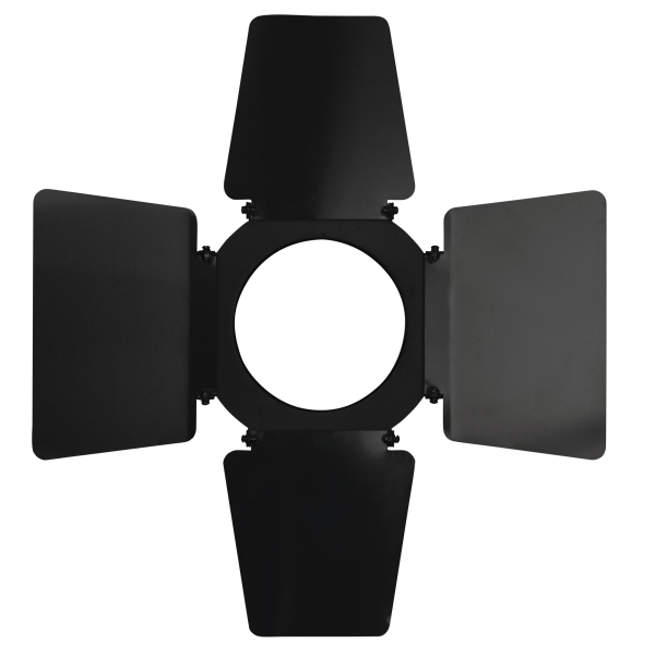 Showtec Barndoor for Parcan 30 Black four-leaves aluminium barndoor