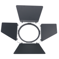 Showtec Barndoor for Parcan 64 Black four-leaves...
