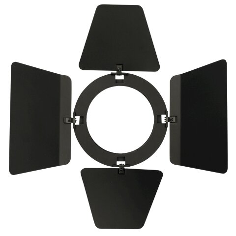 Showtec Barndoor for Compact Studio Beam Black