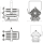 Showtec Performer 1000 LED MKII Compact 90 W Warm White Theatre LED Fresnel - 3100 K