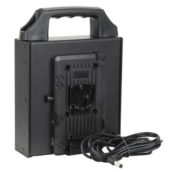 Showtec V-Mount Battery Holder for Media Panel For two batteries