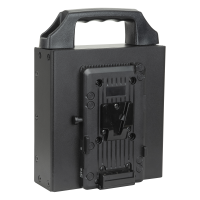 Showtec V-Mount Battery Holder for Media Panel For two batteries