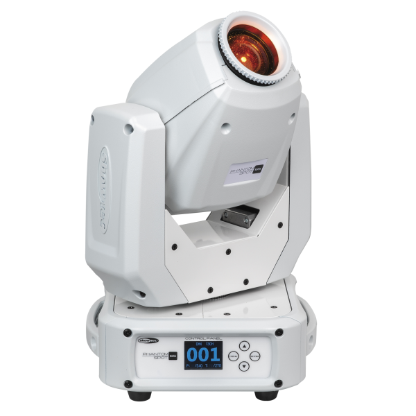 Showtec Phantom 65 Spot Kompakter 65 W LED Spot Moving Head - Weiß