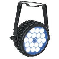 Showtec Compact Par 18 MKII 18x 3 W RGB LED PAR - schwarz