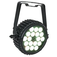 Showtec Compact Par 18 MKII 18x 3 W RGB LED PAR - schwarz