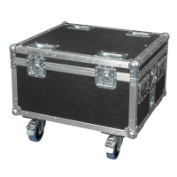Showtec EventSpot 1600 Q4 Set Charger Case with 6 pcs - Brushed Aluminium
