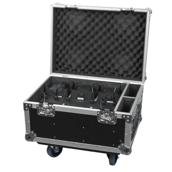 Showtec EventLITE 4/10 Q4 Set Flight Case Incl. 6x EventLITE 4/10 Q4