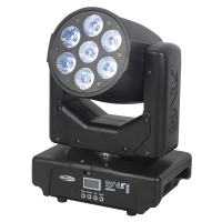 Showtec Shark Wash One 7x 12 W RGBWA-UV LED-Wash Moving Head
