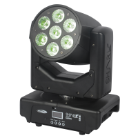 Showtec Shark Wash One 7x 12 W RGBWA-UV LED Wash Moving Head