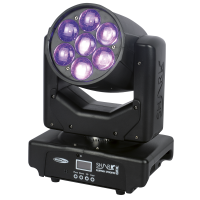 Showtec Shark Wash Zoom One 7x 15 W RGBW LED- Wash Moving head