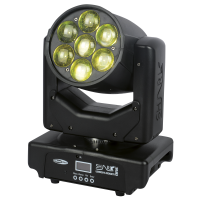 Showtec Shark Wash Zoom One 7x 15 W RGBW LED- Wash Moving head