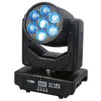 Showtec Shark Wash Zoom One 7x 15 W RGBW LED- Wash Moving head