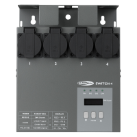 Showtec MultiSwitch DMX512 4-Channel Switch Pack