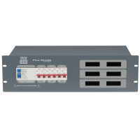 Showgear PSA-32A6S 6x MCB - schuko out