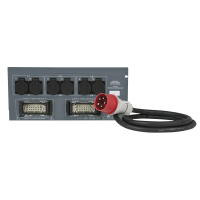 Showgear PSA-32A12M 12x MCB - schuko + Multipin out