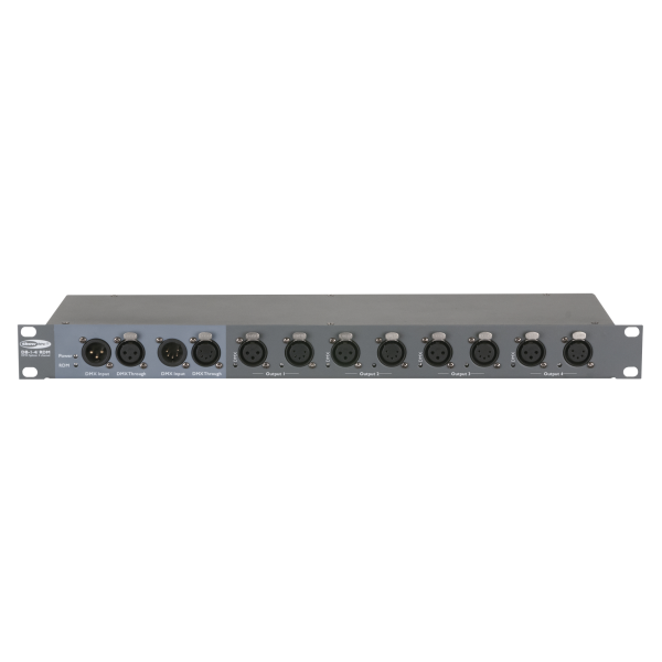 Showtec DB-1-4/RDM DMX Booster mit 4 Kanälen und RDM 3- & 5-poligen XLR-Anschlüssen
