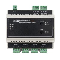 Showtec Booster-4 Install Din-rail