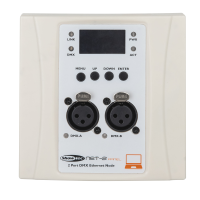 Showtec NET-2 Panel 3-pin - white housing