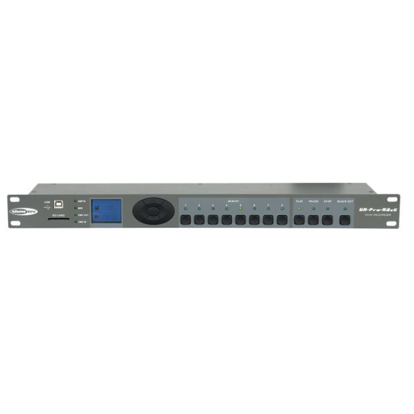 Showtec DR Pro Rack DMX-Recorder