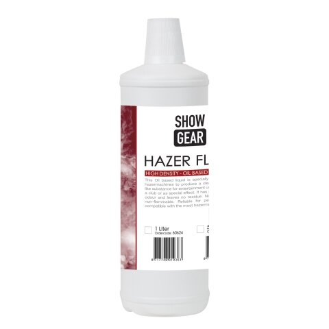 Showgear Hazer Fluid 1 Liter - auf Ölbasis