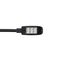 Showgear GooseLight XLR, CW 45 cm - 3-polig gerade - dimmbar