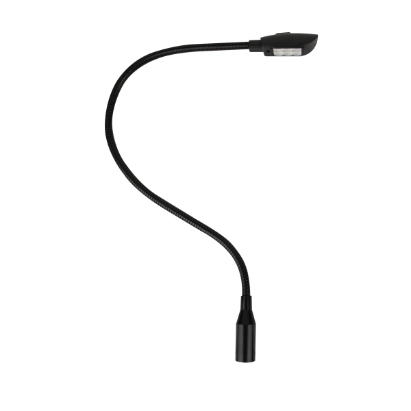 Showgear GooseLight XLR, CW 40 cm - 4-polig gerade