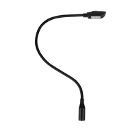 Showgear GooseLight XLR, CW 40 cm - 4-polig gerade