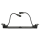 Showgear 19" 2-way Rack Light 1U, 2 x RGB GooseLED, Individual dimmable
