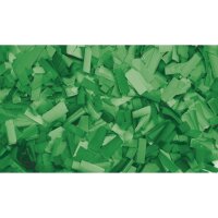 Showgear Confetti - Rectangle Green, 55 x 17 mm, 1 kg, flameproof and biodegradable