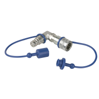 Showtec CO? 90° 3/8 Q-Lock Connector Closed system