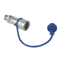 Showtec CO? 3/8 to Q-Lock Adapter female Closed system