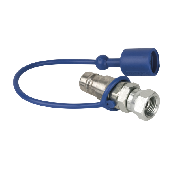 Showtec CO? 3/8 to Q-Lock Adapter male Closed system