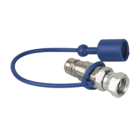 Showtec CO? 3/8 to Q-Lock Adapter male Closed system