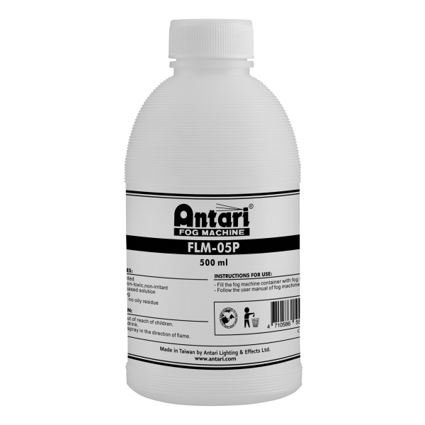 Antari FLM-05P Fog Liquid 0.5 L for MB-20 / FT-21 Ready to use