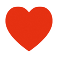 Showgear Handheld Confetti Cannon 50 cm, rote Herzen, feuerhemmend und biologisch abbaubar