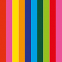 Showgear Handheld Streamer Cannon 50 cm, multicolour, flameproof and biodegradable