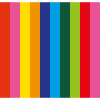 Showgear Handheld Streamer Cannon 50 cm, multicolour, flameproof and biodegradable
