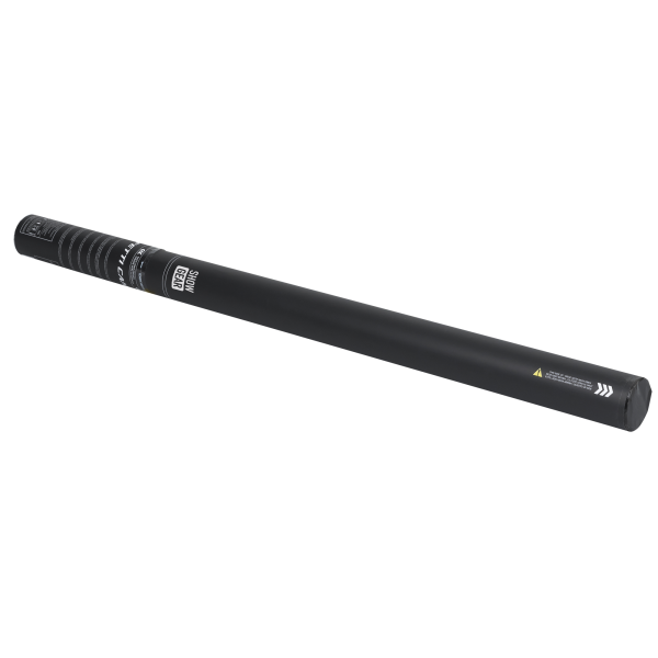 Showgear Handheld Confetti Cannon Pro 80 cm, blue/white, flameproof and biodegradable