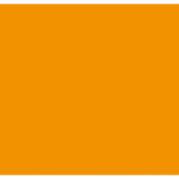 Showgear Handheld Confetti Cannon Pro 80 cm, orange, feuerhemmend und biologisch abbaubar