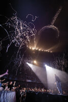 Showgear Electric Streamer Cannon 50 cm, white, flameproof and biodegradable